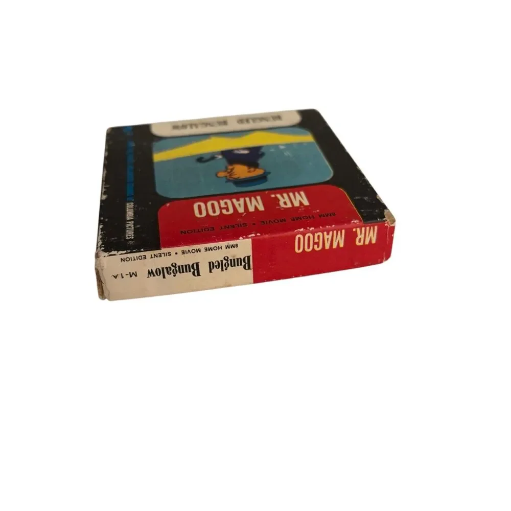 Mr. Magoo Bungled Bungalow 8MM Home Movie Silent Edition Vintage Columbia